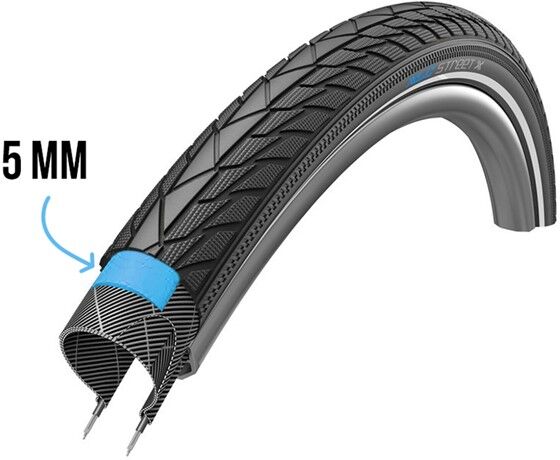 XLC Street X, hybriddekk 24" 24 x 1,75 (2509241015) 2020