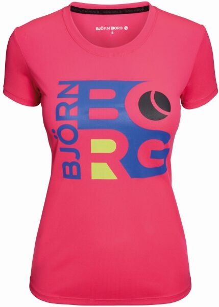 Björn Borg WYNNIE SS Tee - Pink * Kampanje *