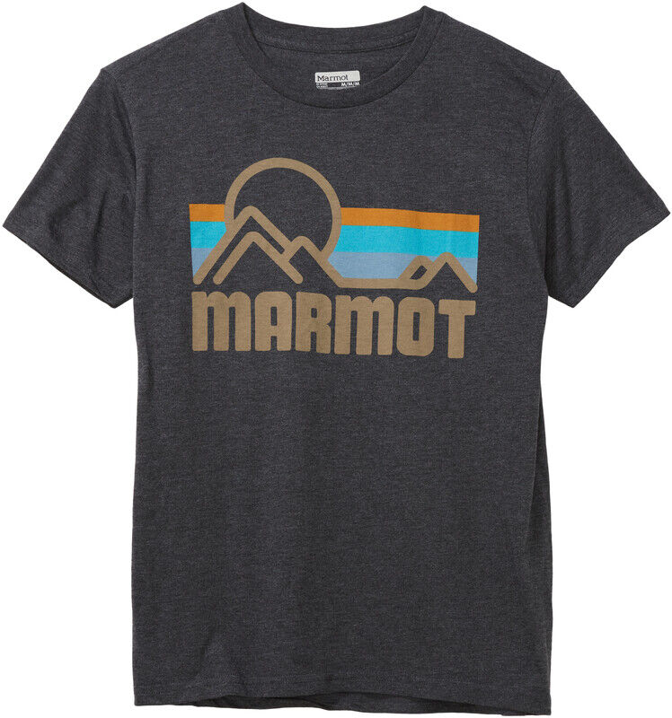 Marmot Mountain Coastal ss tee Dame Grå L 2021 T-skjorter kortermet