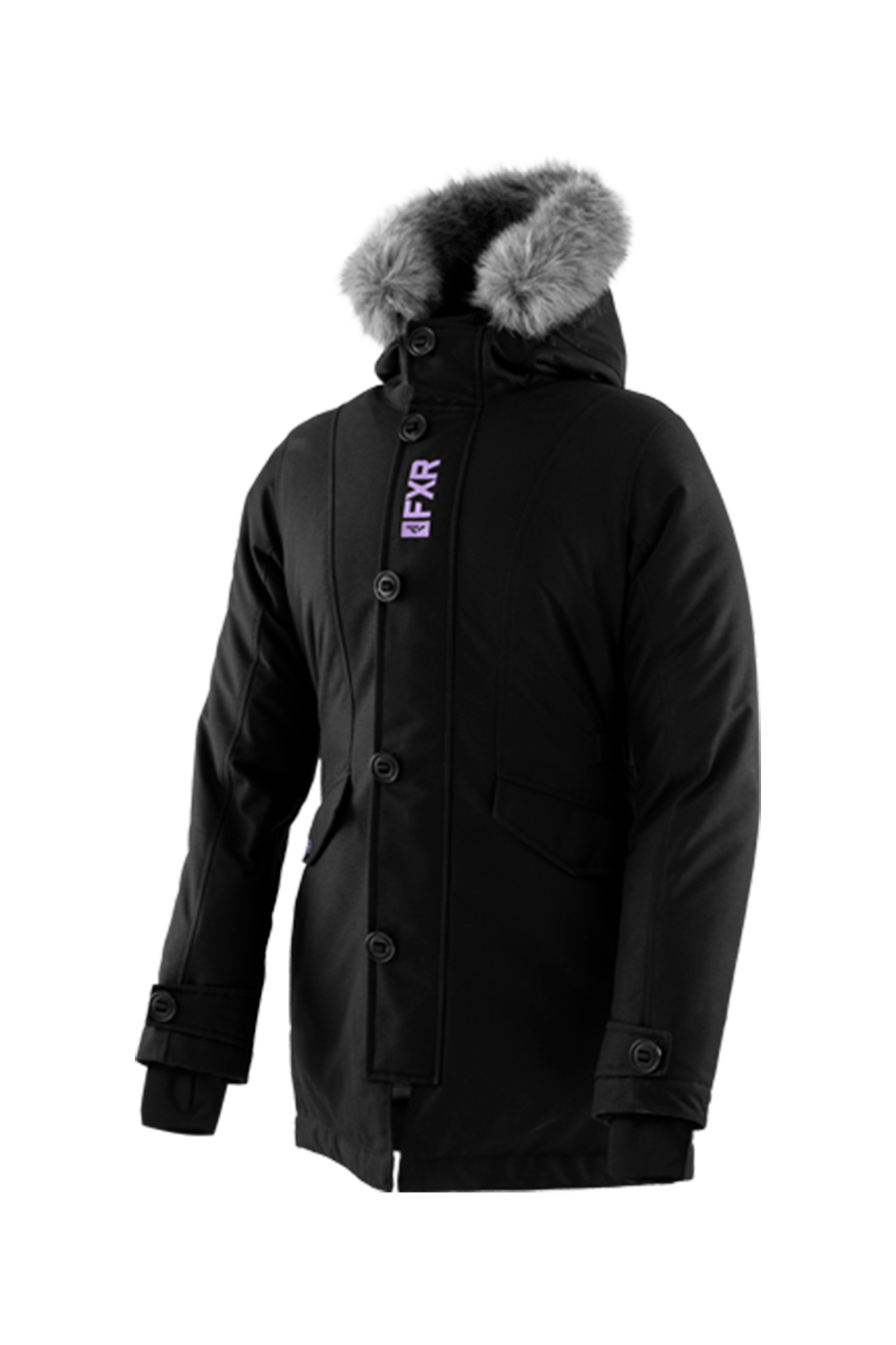 FXR Jakke FXR Svalbard Parka Dame Lilla-Svart