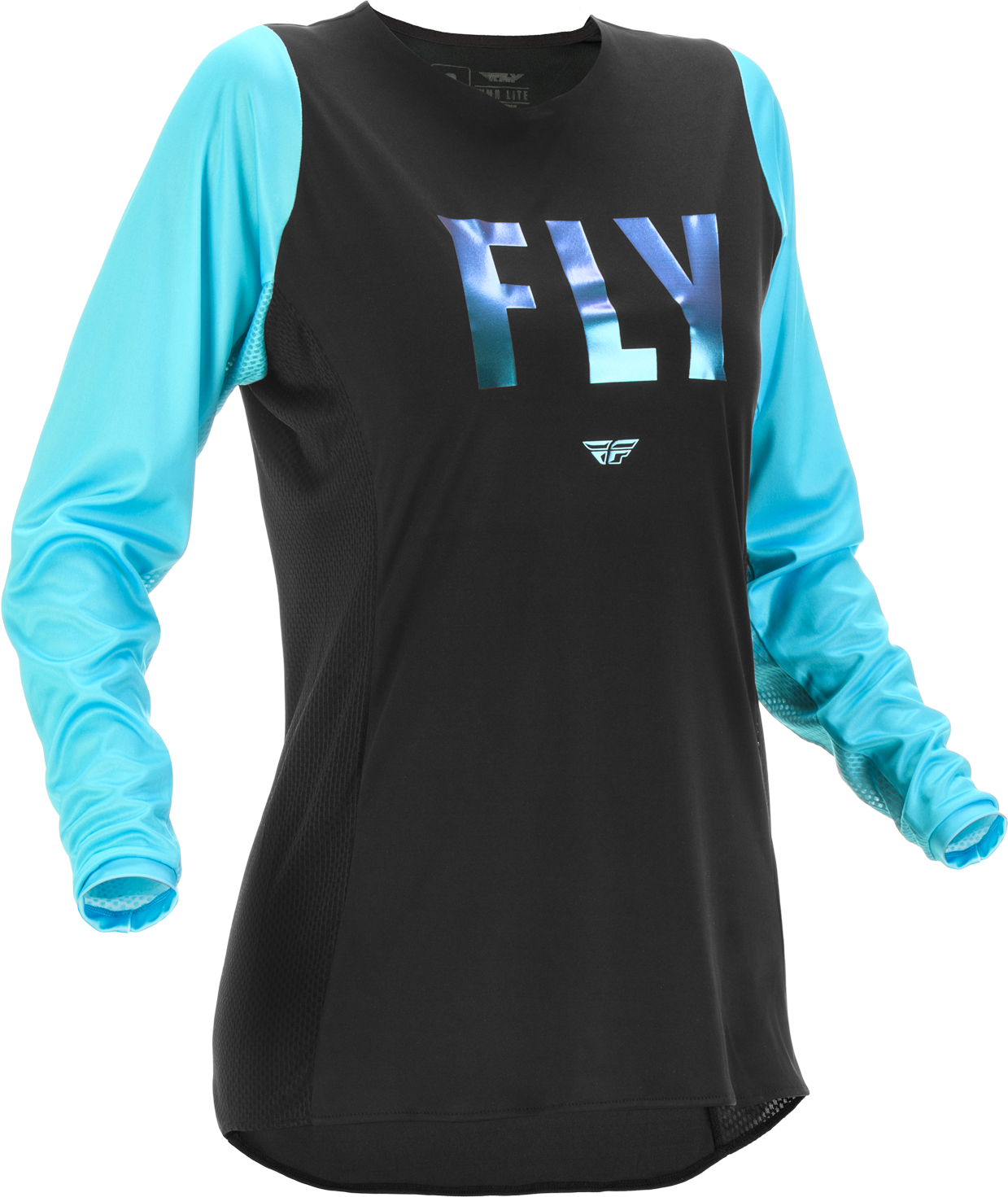 FLY Racing Crosstrøye Fly Racing Lite Sett Dame Svart-Aqua