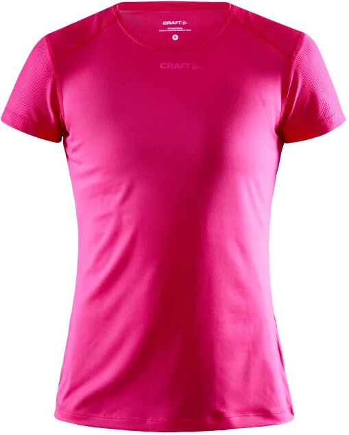 Craft Women's Adv Essence Ss Slim Tee Rosa