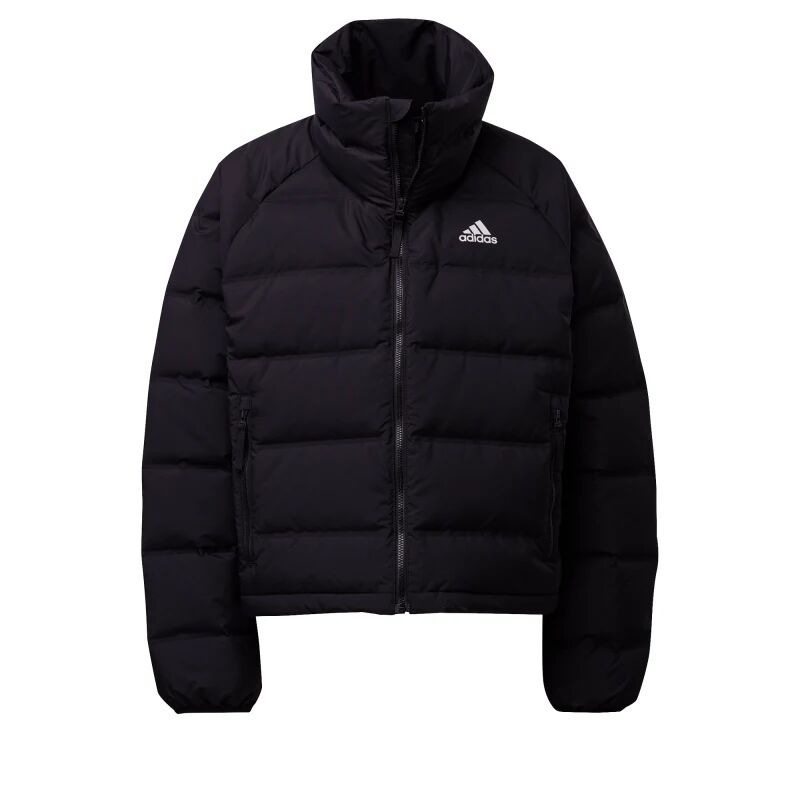 Adidas Women's Helionic Relaxed Fit Down Jacket Sort