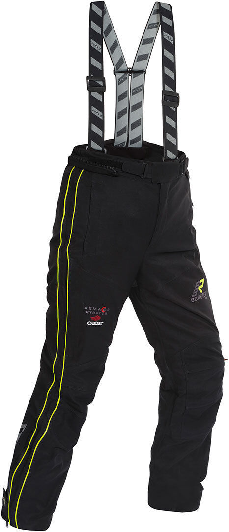 Rukka Orbita Gore-Tex Ladies Motorcycle Textile Pants Ladies Motorsykkel tekstil bukser 44 Svart Gul