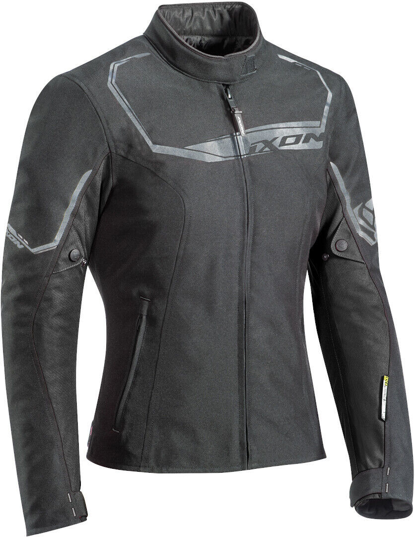 Ixon Challenge Ladies motorsykkel tekstil jakke XL Svart