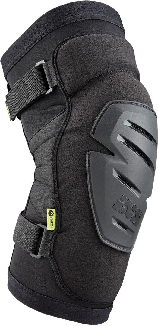 IXS Carve Race Knee Protectors Kneet Beskyttere M Svart