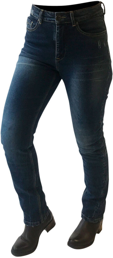 Overlap Jessy Ladies Motorcycle Jeans Dame Motorsykkel Jeans 28 Blå