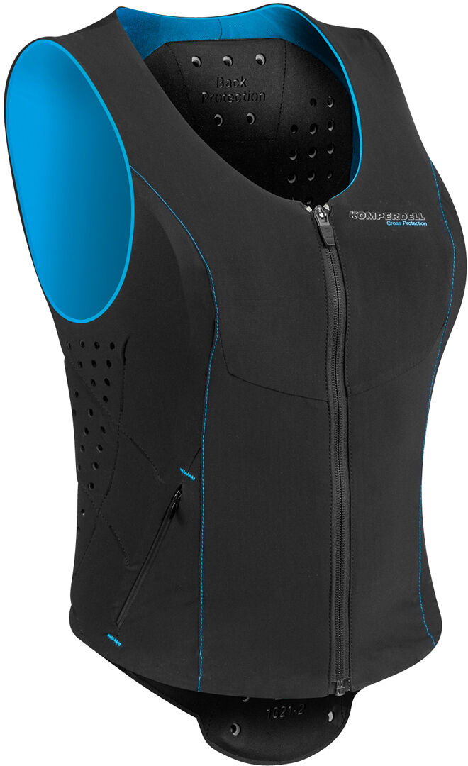 Komperdell Pro Ladies Protector Vest XL Svart Blå