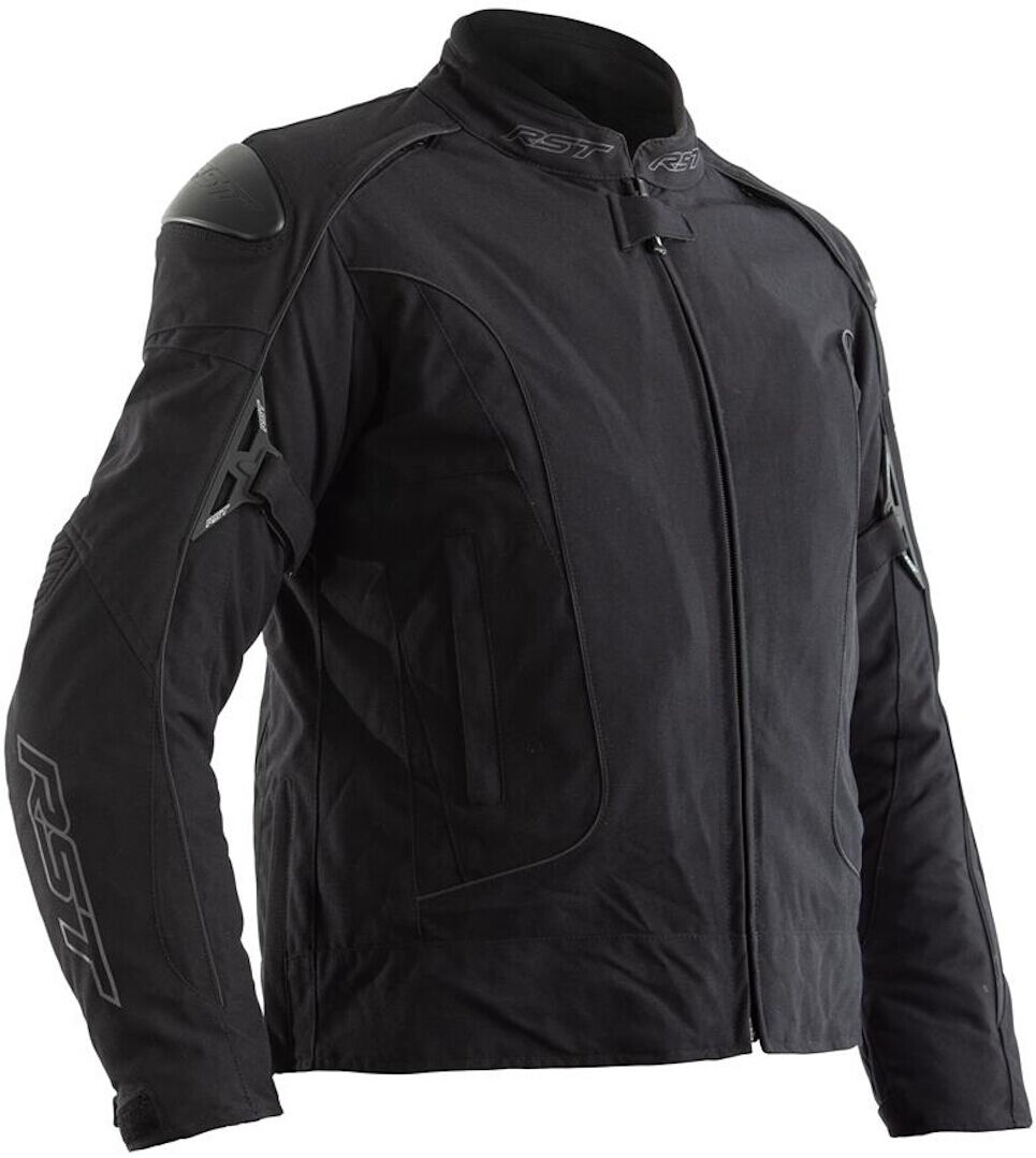 RST GT Ladies Motorcycle Textile Jacket Ladies Motorsykkel tekstil jakke XL Svart