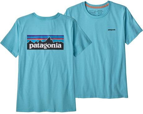 Patagonia W's P-6 Logo Organic Crew T-shirt Iggy Blue  M