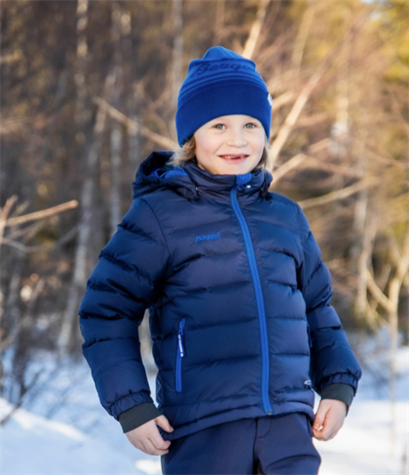 Bergans Down Kids Jacket Navy Blue  98