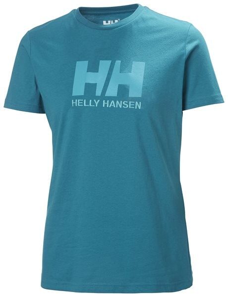 Helly Hansen Logo t-shirt, dame Teal  M