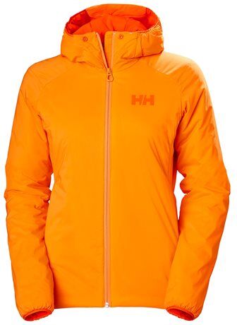 Helly Hansen Odin stretch hooded insulator Jacket, dame Poppy Orang  L