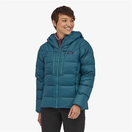 Patagonia Fitz Roy Down Hoody, Dame Abalone Blue  S