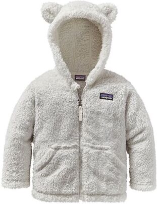 Patagonia Baby Furry Friends Hoody Birch White  5år