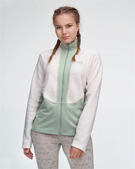 Kari Traa Ragnhild F/Z Midlayer NWHITE  XS