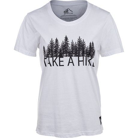 Whistler Hike T-Shirt, Dame White  42