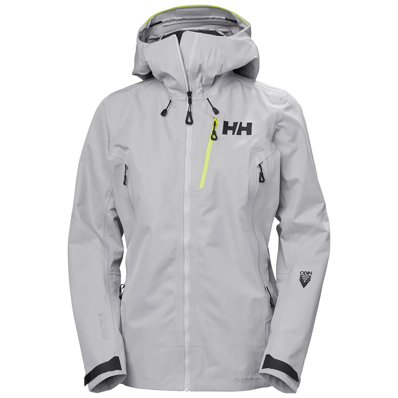 Helly Hansen Dame Odin 9 Worlds Infinity Shell Friluftsjakke Grå XL