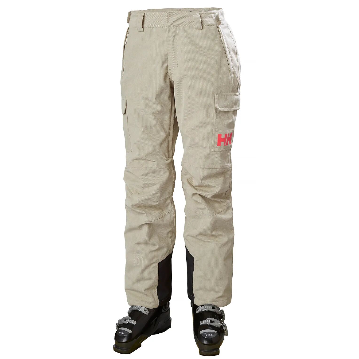 Helly Hansen Dame Switch Cargo Insulated Trousers Skibukse Beige XL
