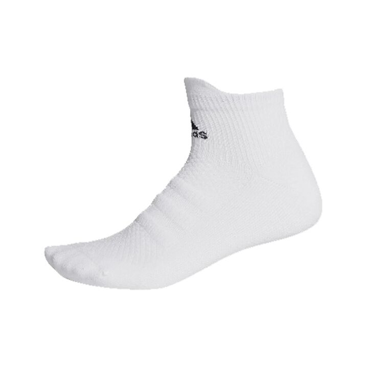 Adidas Alphaskin Lightweight Ankle Socks White 43-45
