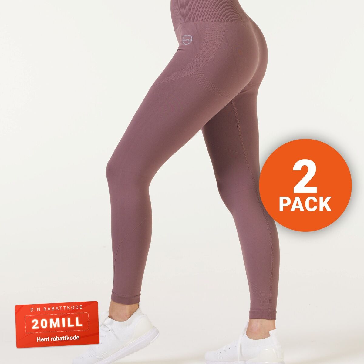 BumPro Hyper Tights Foxy Brown (2-pack)