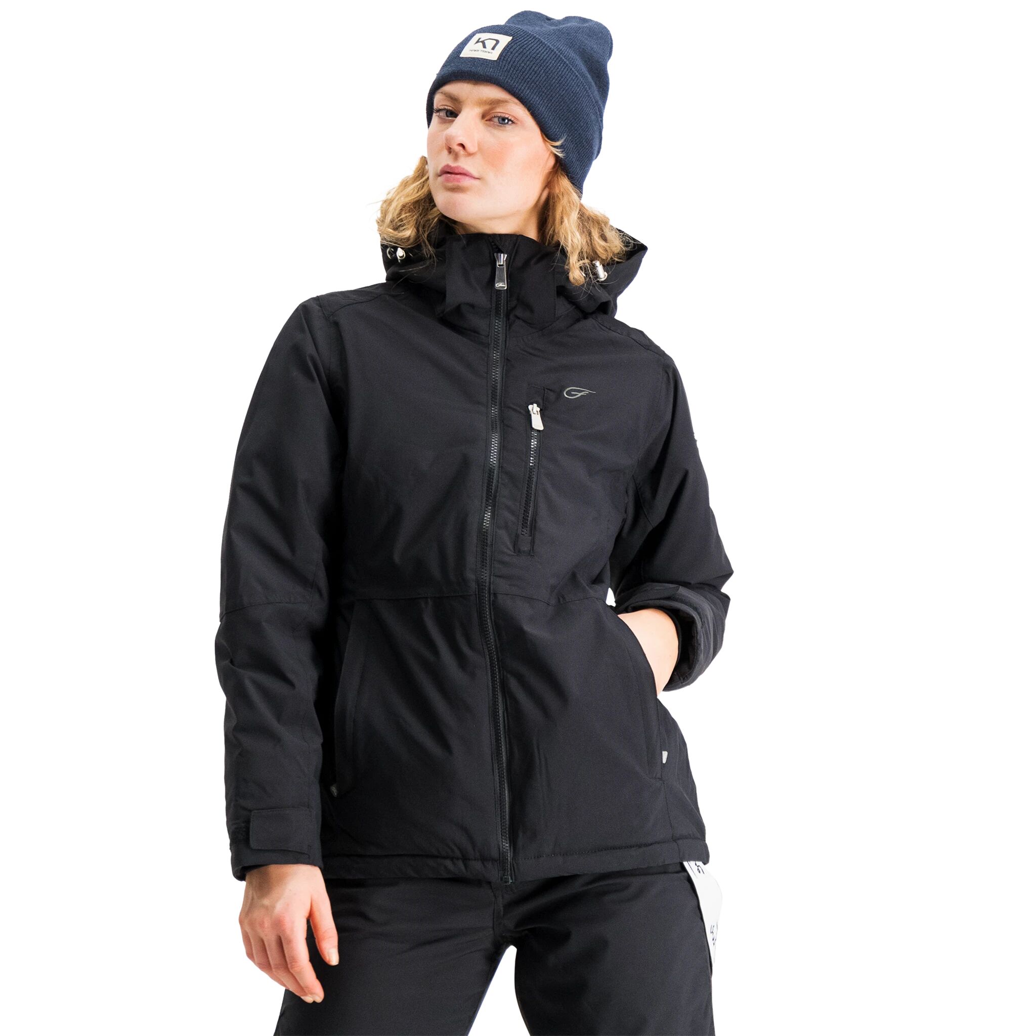 Five Seasons Fina Jacket, skijakke dame 44 BLACK