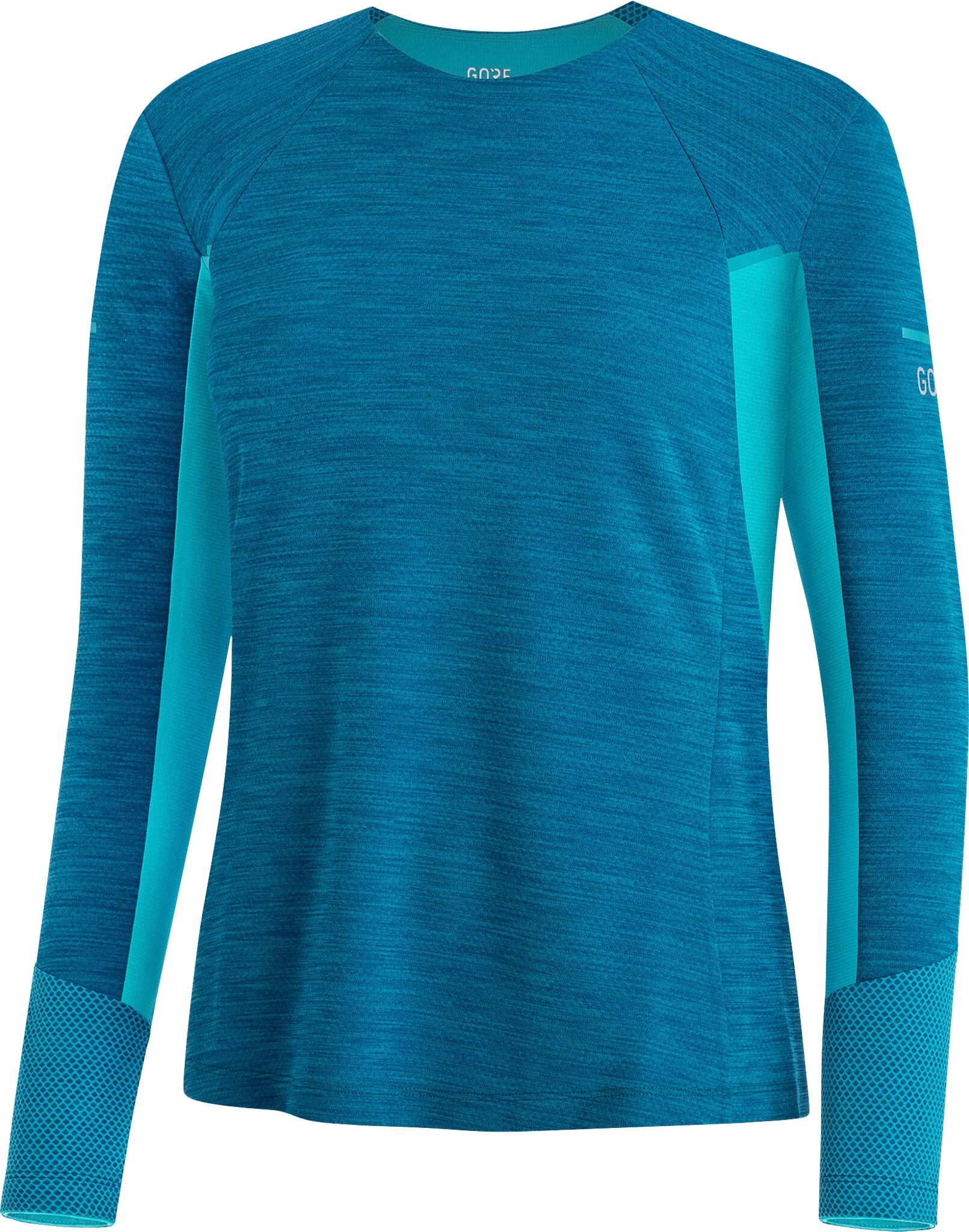 GORE Wear Vivid Long Sleeve Shirt, treningsgenser dame 36 Sphere Blue/scuba Bl