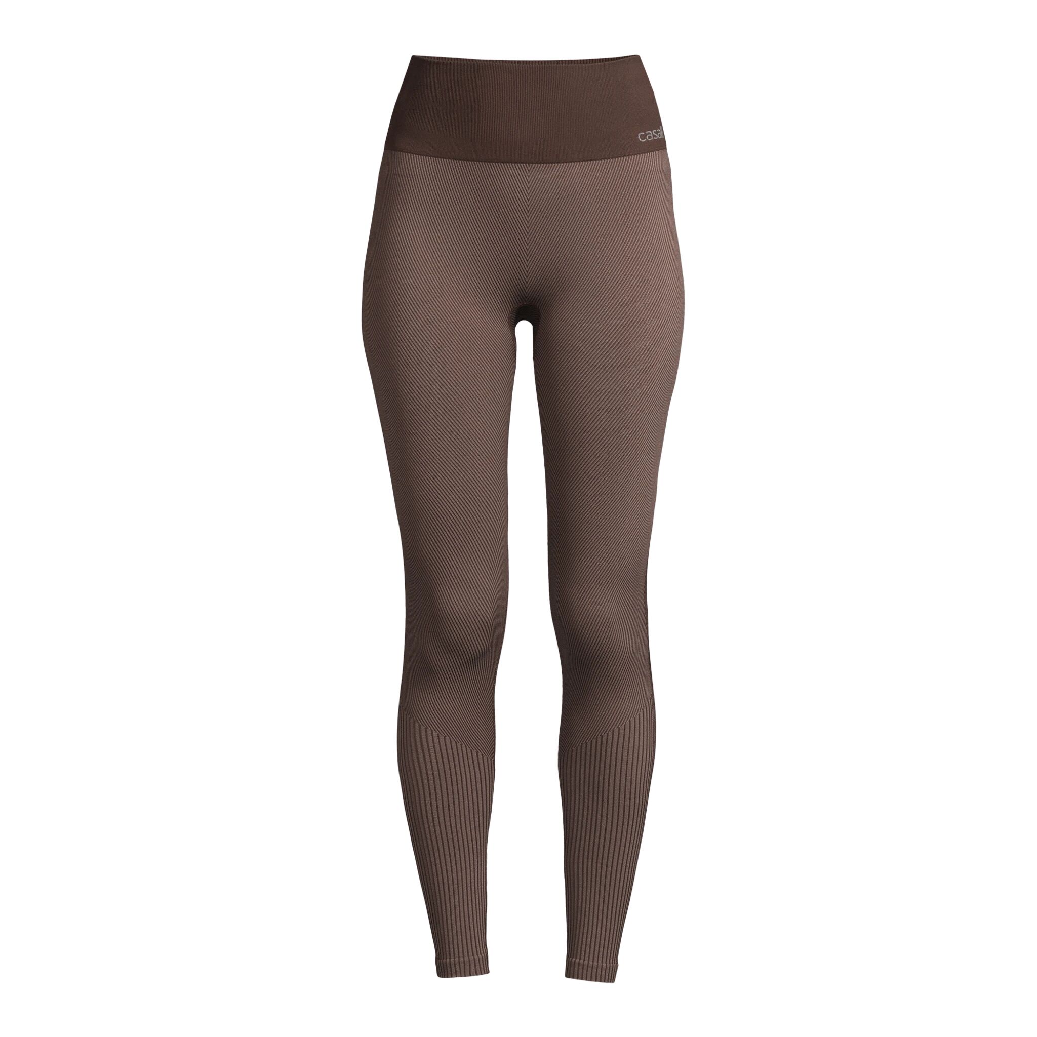 Casall Seamless Tights, treningstights dame L Berlin Brown