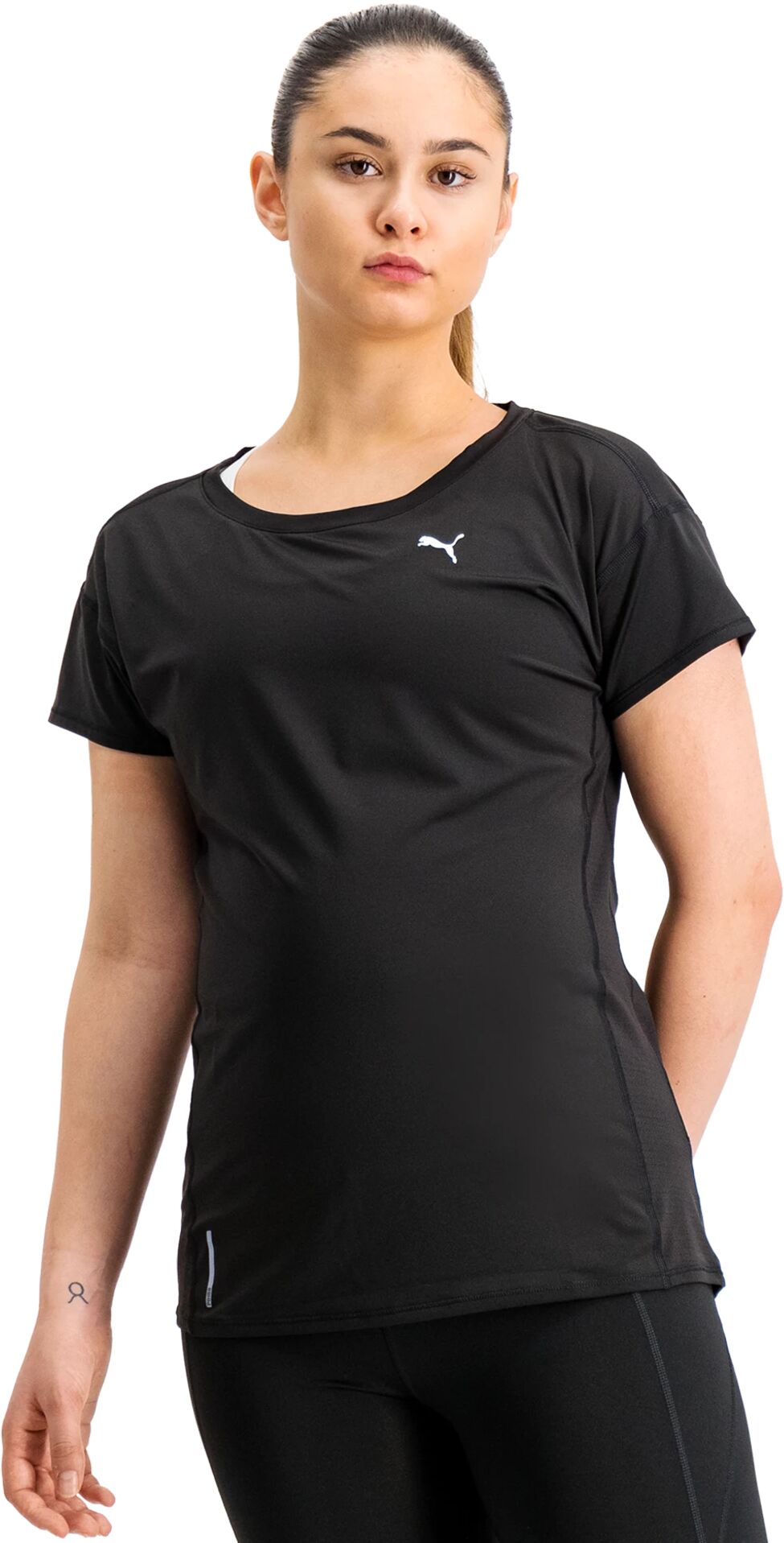 Puma Train Favorite Tee, t-skjorte dame L Puma Black