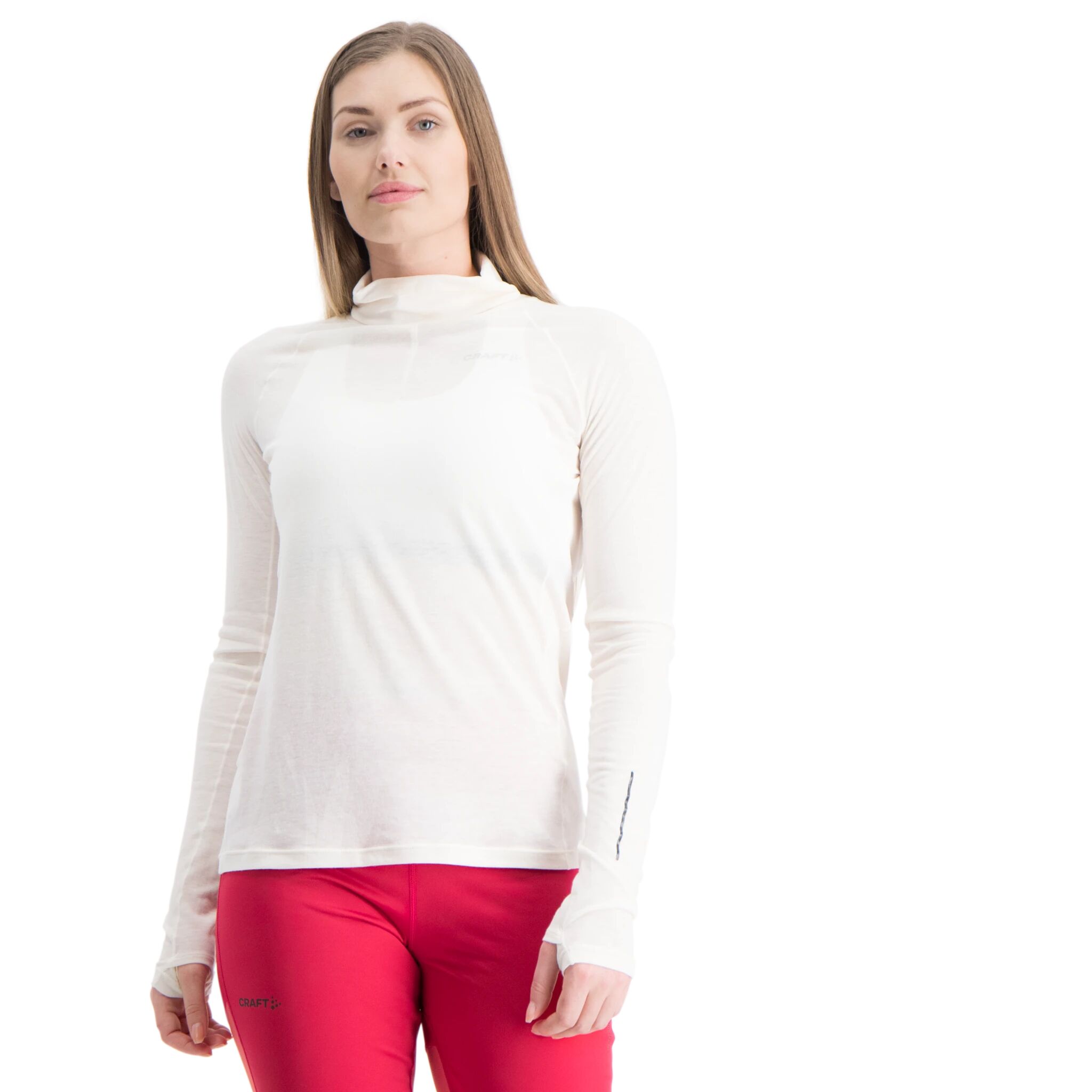 Craft ADV SubZ Wool LS Tee 2 W, ulltrøye dame S Whisper