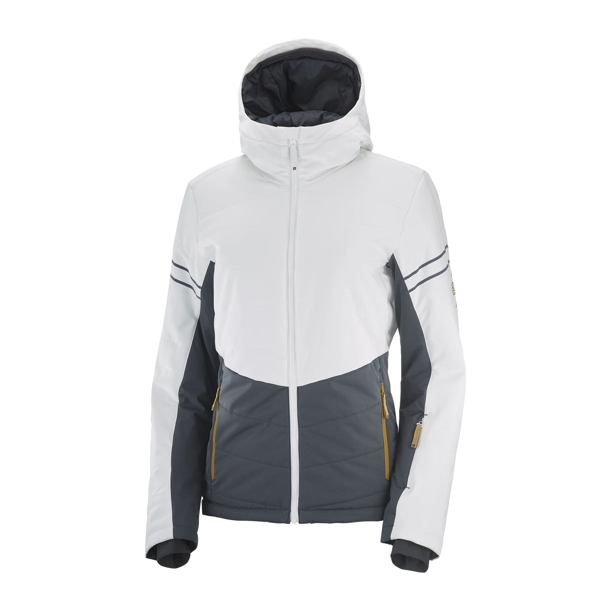 Salomon EDGE JACKET W 21/22, skijakke dame XL White/Ebony/Cumin