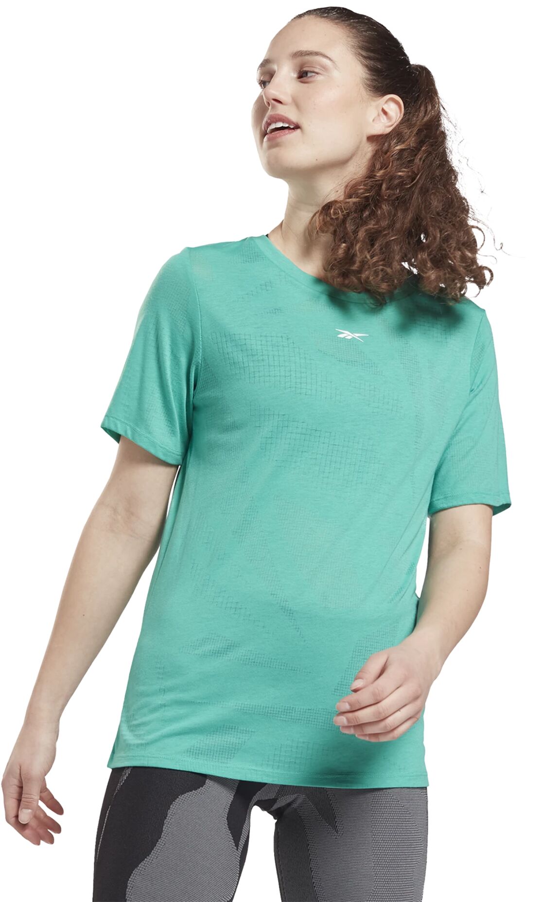 Reebok Burnout Training T-Shirt, t-skjorte dame XS Future Teal