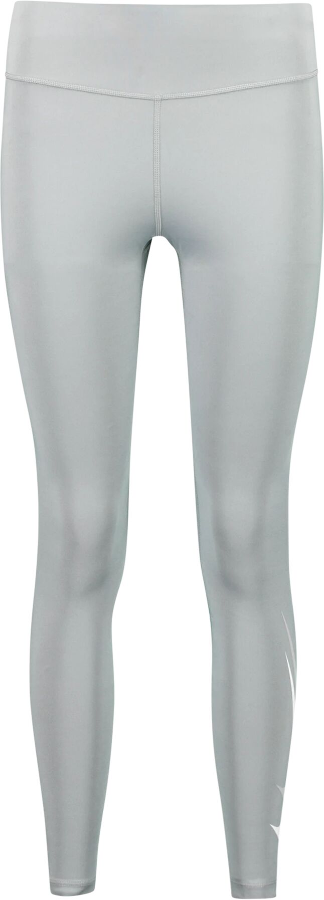 Nike W NK DF SWSH RUN TIGHT 7/8, treningstights dame L Particle Grey/white