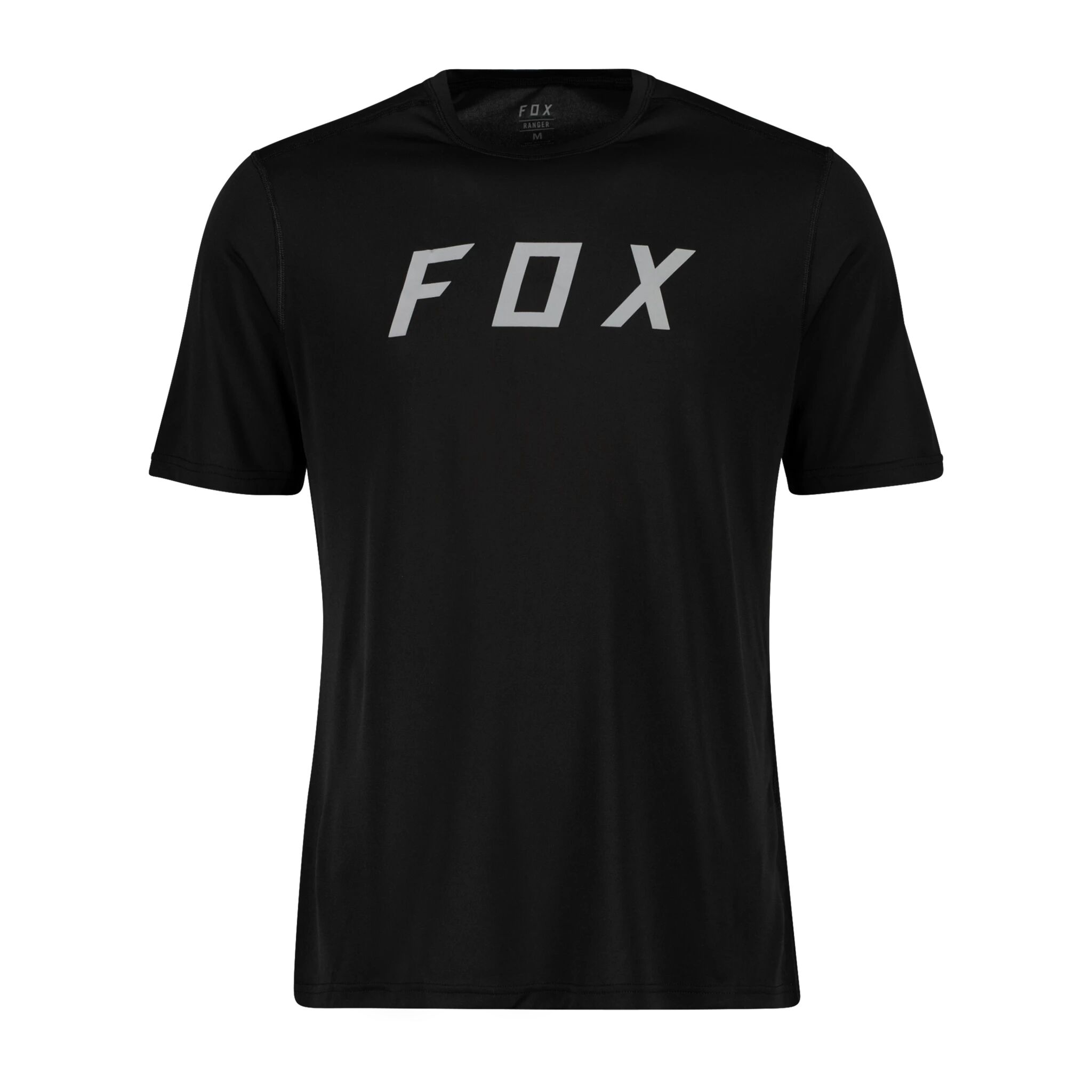 Fox Ranger Short Sleeve FOX Logo Jersey, sykkeltrøye herre M BLK