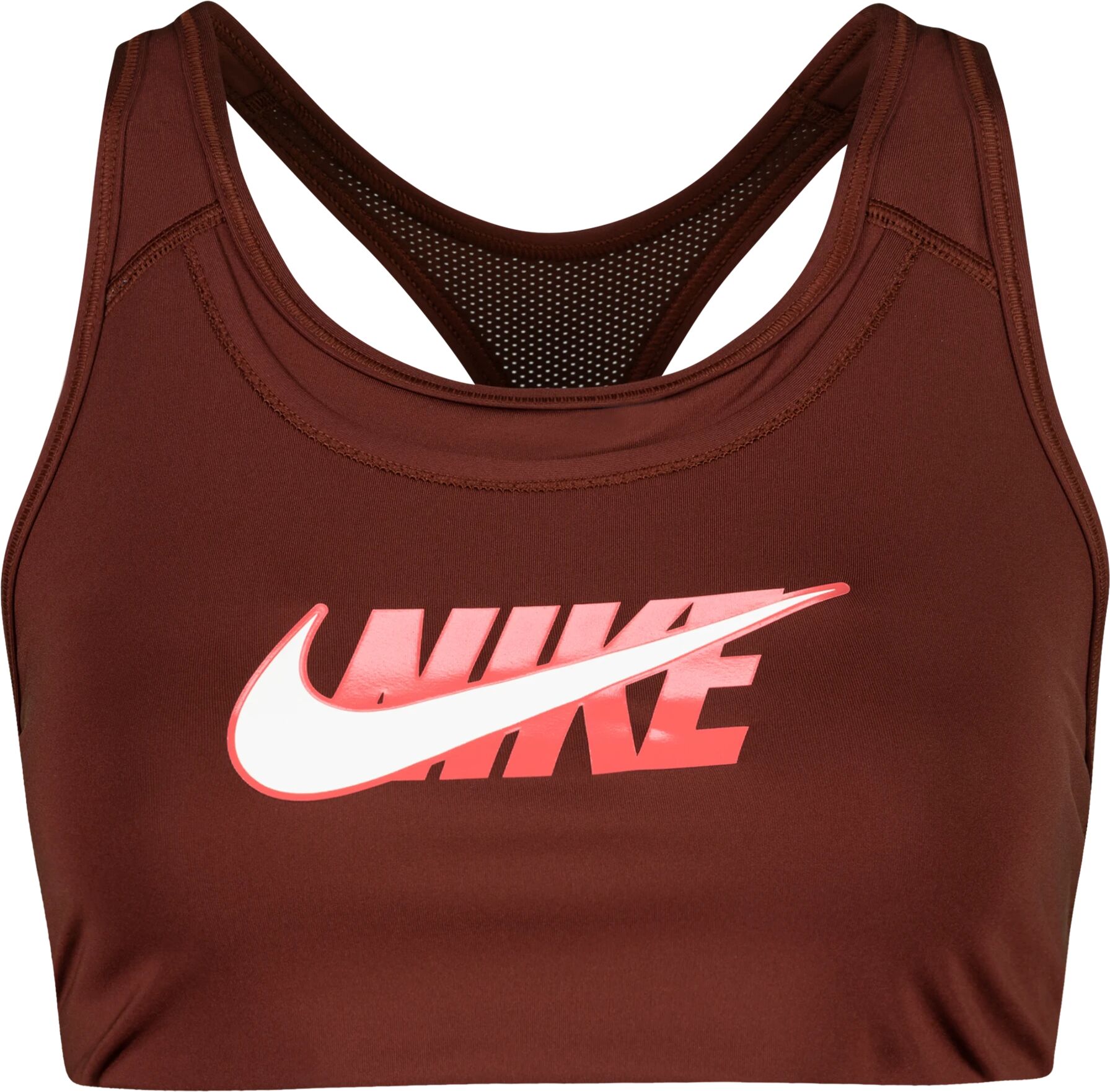 Nike W NK DF SWSH ICNCLSH GX BRA, sports-bh dame M Bronze Eclipse/archa