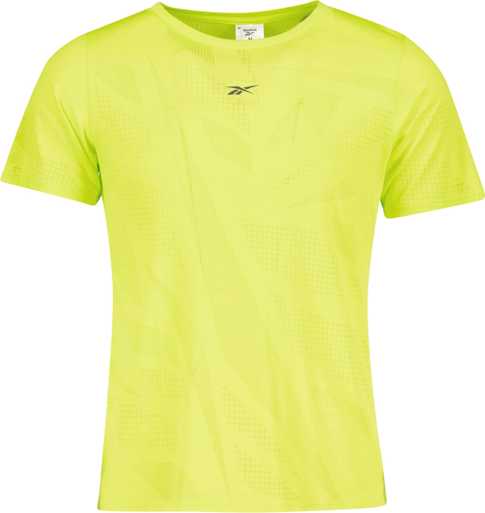 Reebok Burnout Training T-Shirt, t-skjorte dame L Acid Yellow