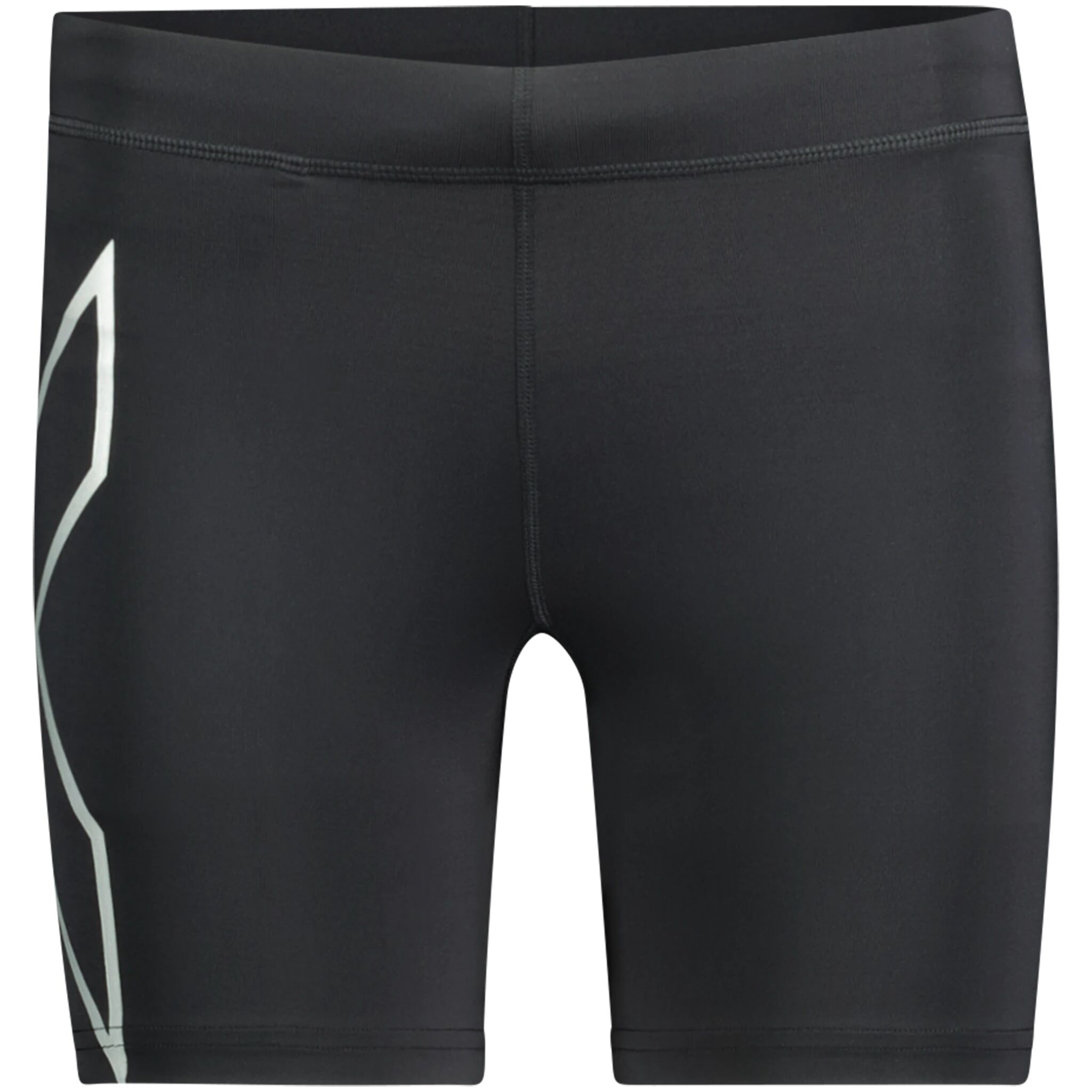 2XU Core Compression 5″ Shorts, treningsshorts dame M black/silver