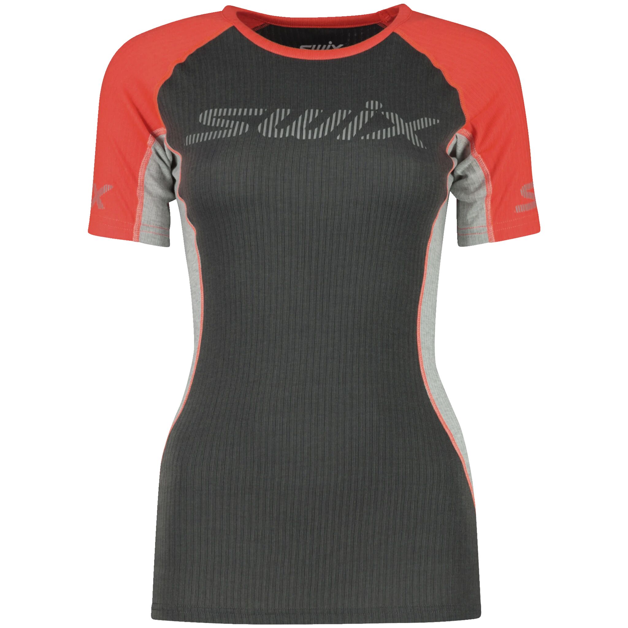Swix Radiant RaceX Short Sleeve, t-skjorte dame M Neon Red
