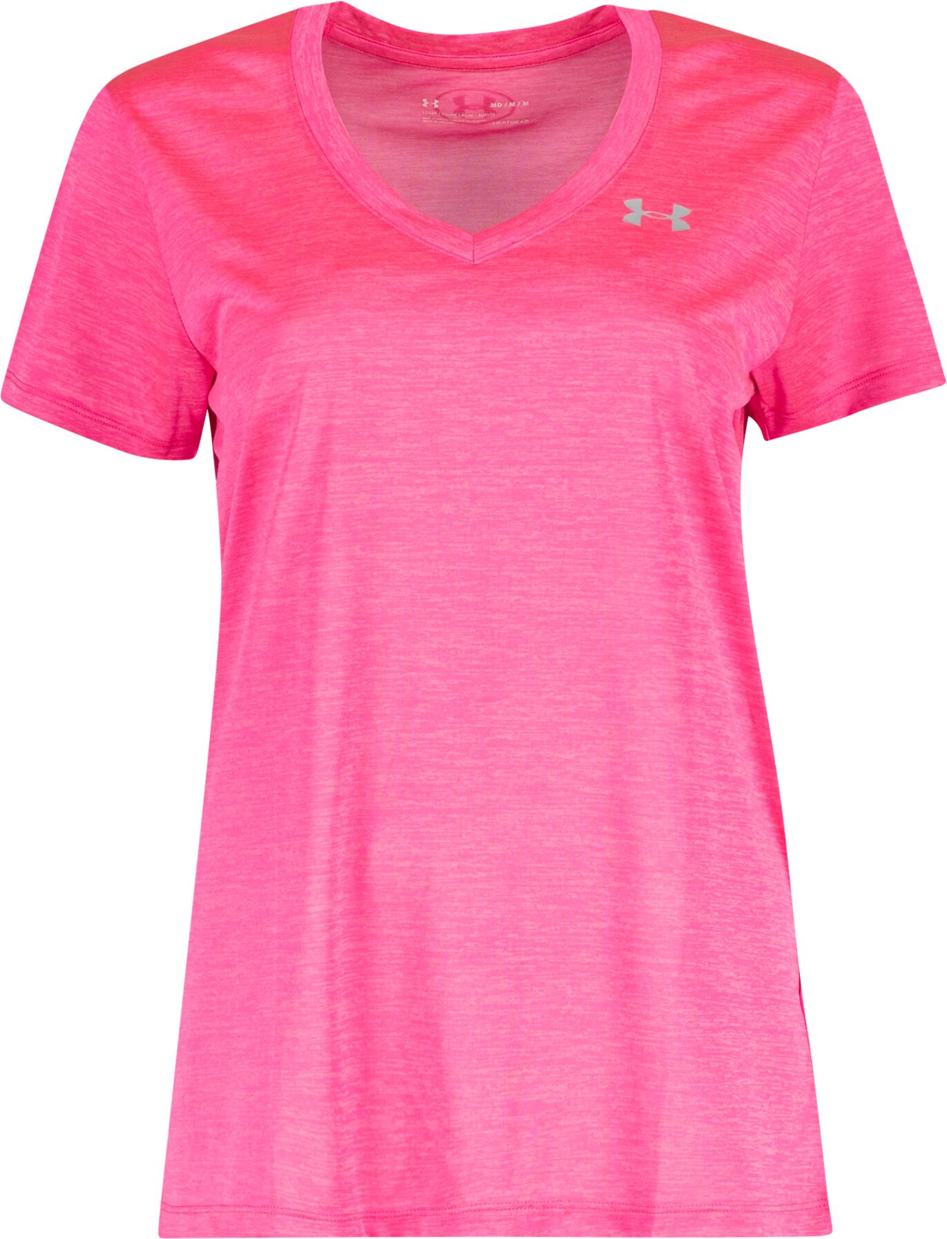 Under Armour Tech SSV - Twist, t-skjorte dame XS Electro Pink / Halo