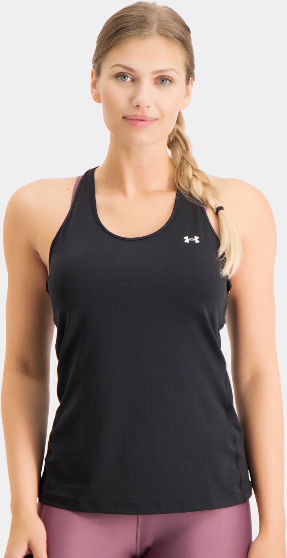 Under Armour HG Armour Racer Tank, singlet dame XL BLACK