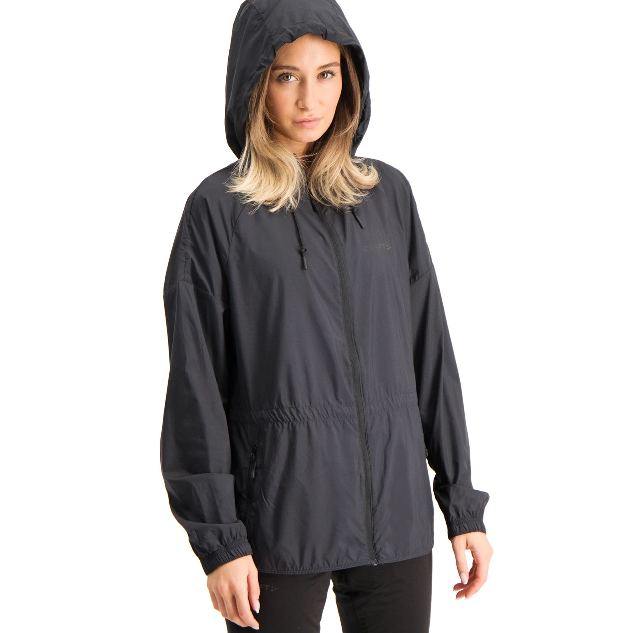 Craft Adv Charge Wind Jacket, løpejakke dame XS BLACK