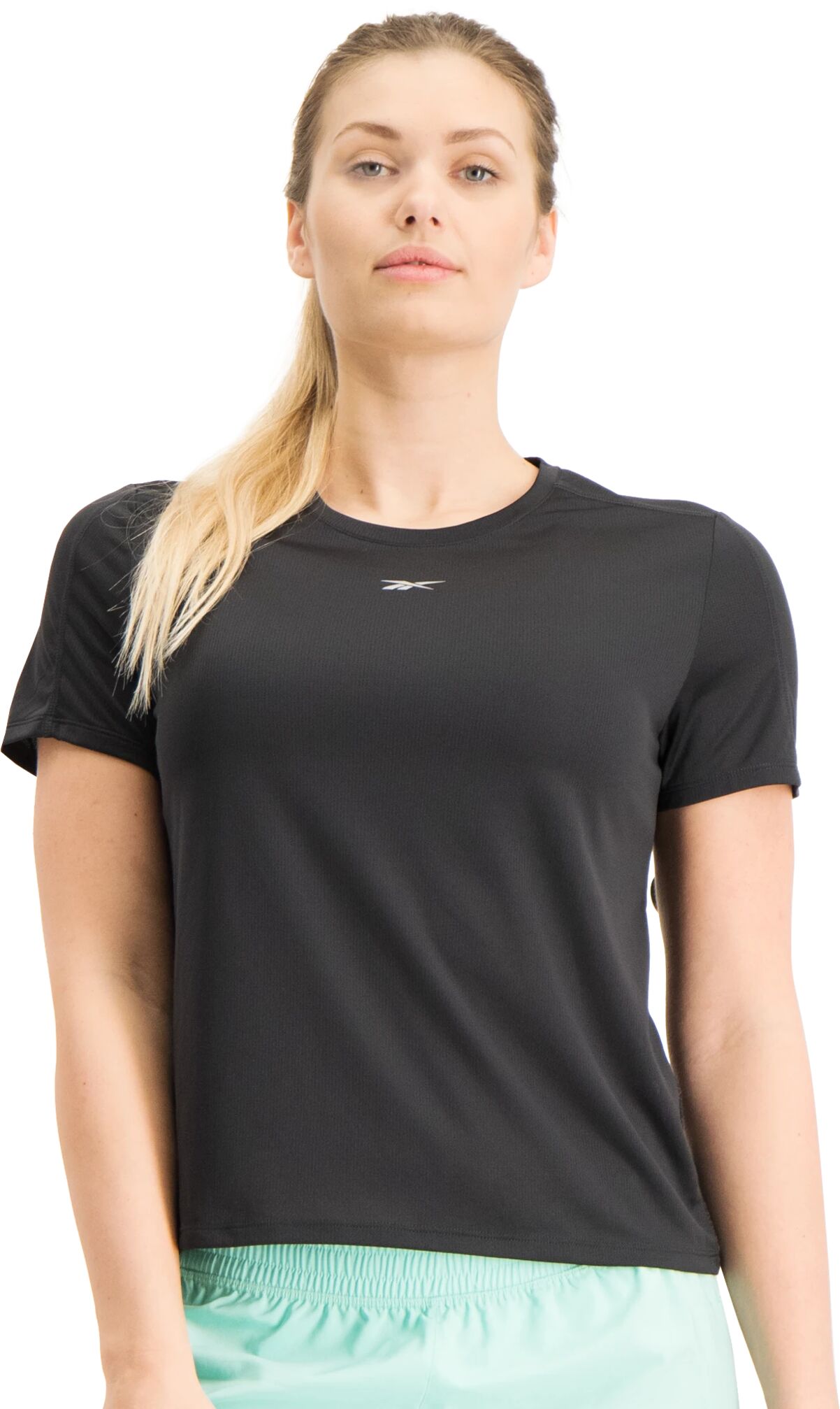 Reebok WOR Run Speedwick Tee, treningstrøye dame L BLACK