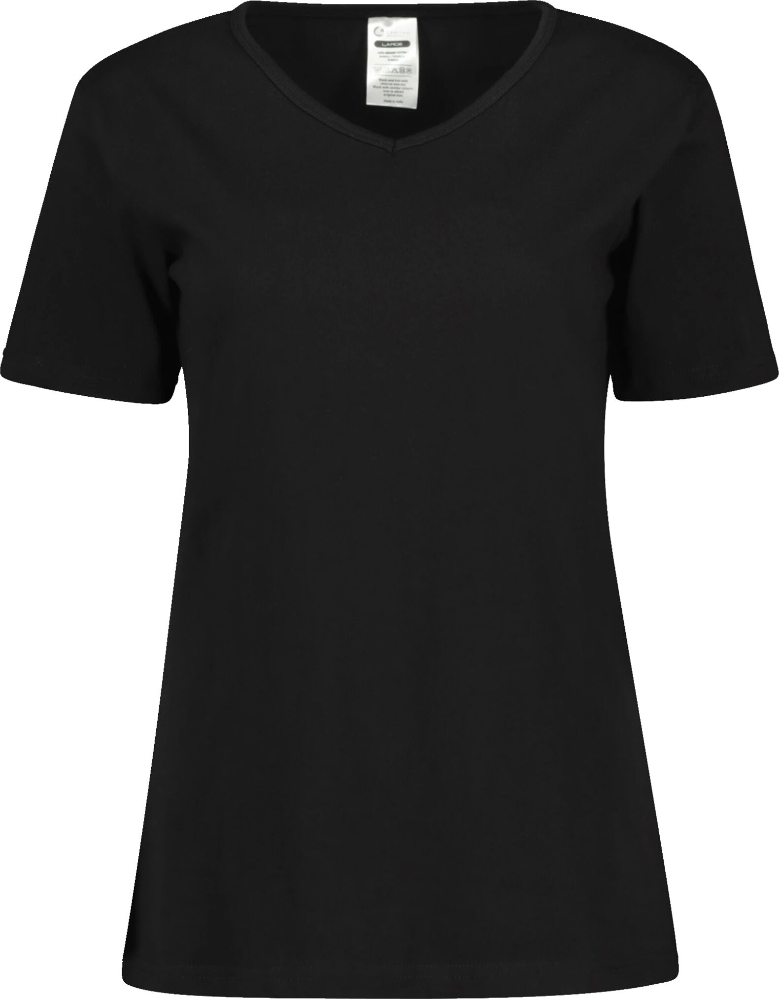 Line One Basic Tee, t-skjorte dame XL Black