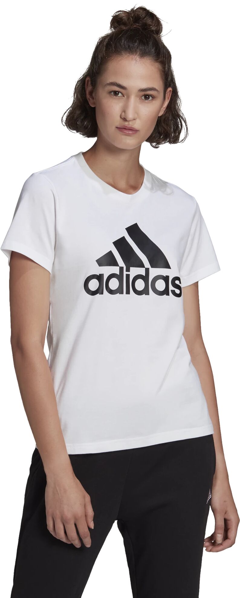 adidas Essential Regular T-shirt, tskjorte dame XS WHITE/BLACK