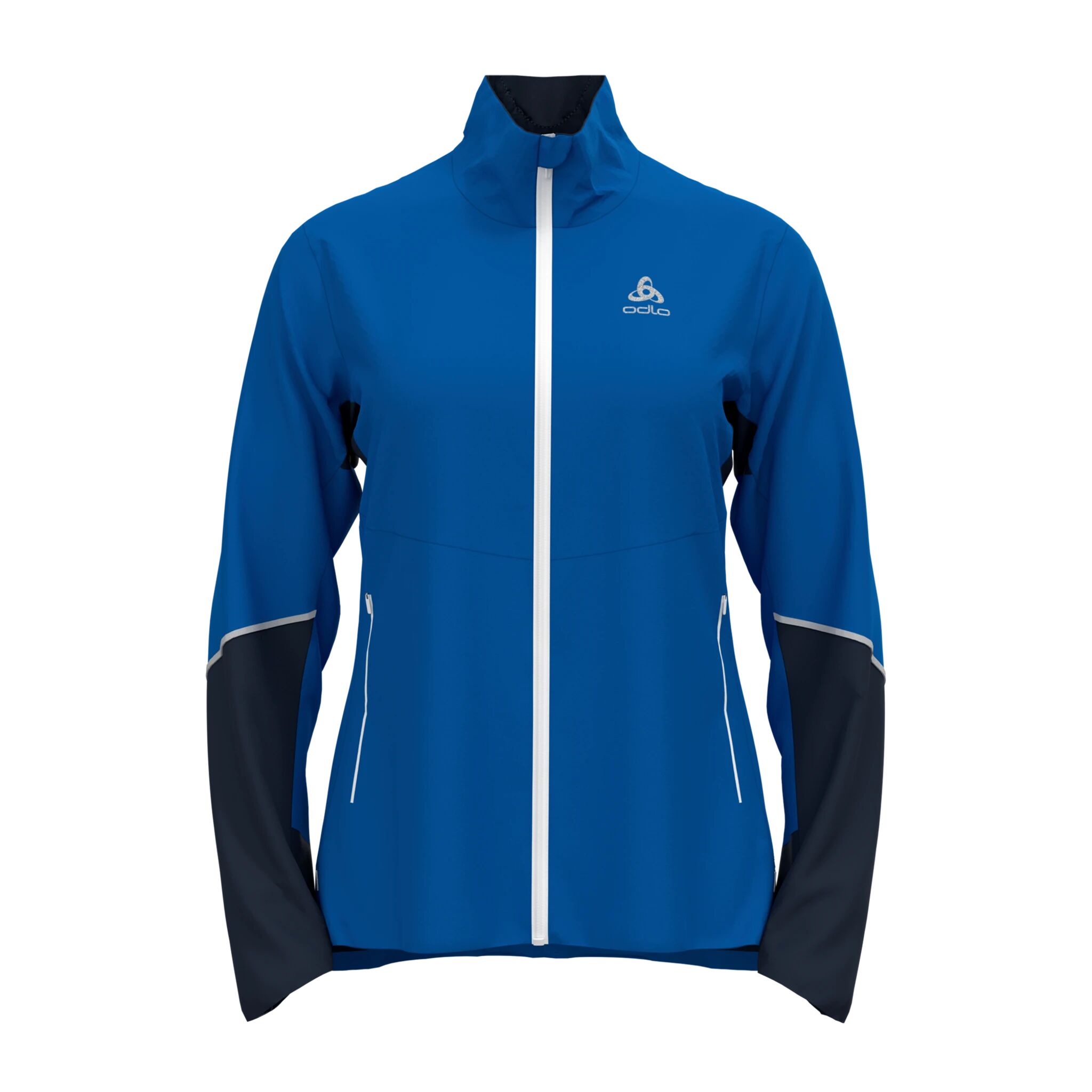 Odlo Jacket Langnes Wmn 21/22, langrennsjakke dame  XS Nautical Blue/Dark S