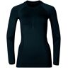 ODLO EVOLUTION WARM BASELAYER SHIRT BLACK XS  - BLACK - female