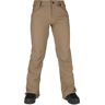 VOLCOM SPECIES STRETCH PANT COFFEE XS  - COFFEE - female