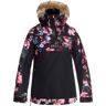 ROXY SHELTER ANORAK TRUE BLACK BLOOMING PARTY XS  - TRUE BLACK BLOOMING PARTY - female