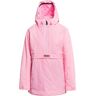 ROXY RADIANT LINES OVERHEAD ANORAK PINK FROSTING L  - PINK FROSTING - female