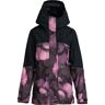 ROXY GORETEX GLADE PRINTED TRUE BLACK PANSY PANSY S  - TRUE BLACK PANSY PANSY - female